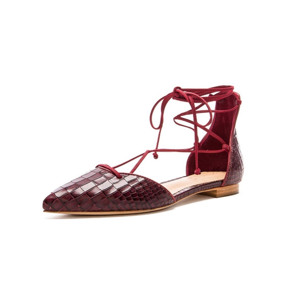 Schultz Neida Lace Up Flat Sandal